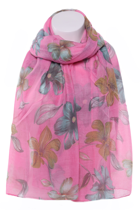 Палантин 2060 Цветы