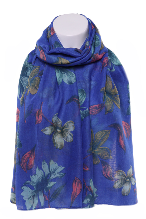 Палантин 2060 Цветы