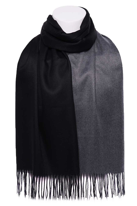 Палантин D18039 двусторонний