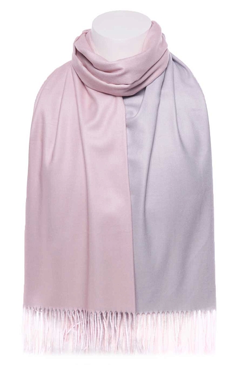 Палантин D18039 двусторонний