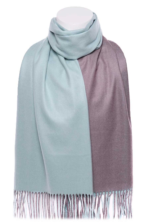 Палантин D18039 двусторонний