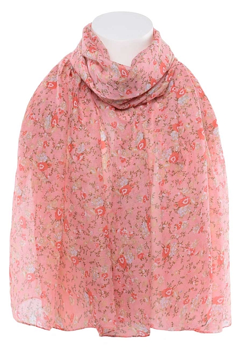 Палантин 1520 Цветочный узор