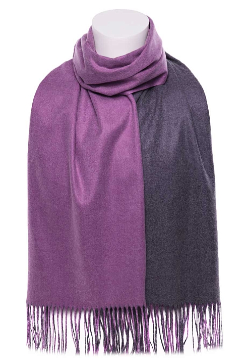 Палантин D18039 двусторонний