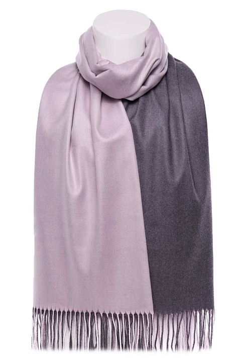 Палантин D18039 двусторонний