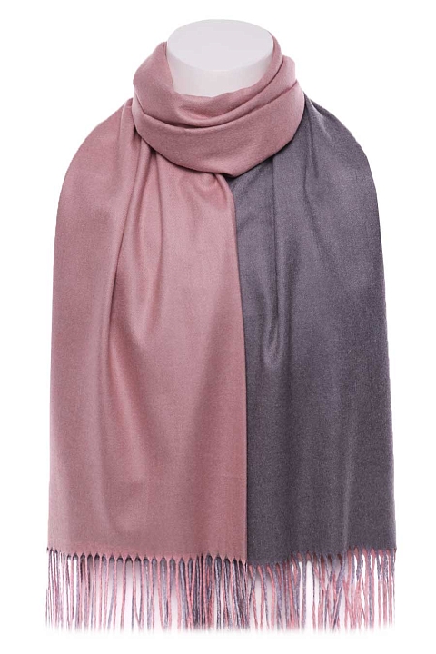 Палантин D18039 двусторонний