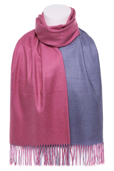 Палантин D18039 двусторонний