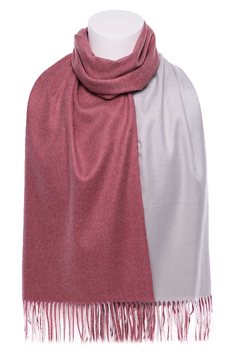 Палантин D18039 двусторонний